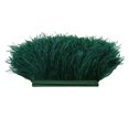 thumbnail image 2 of segolike 1 Yard Dyed Ostrich Feather Fringe Trim Ribbon Embellishment Dark green, 2 of 7