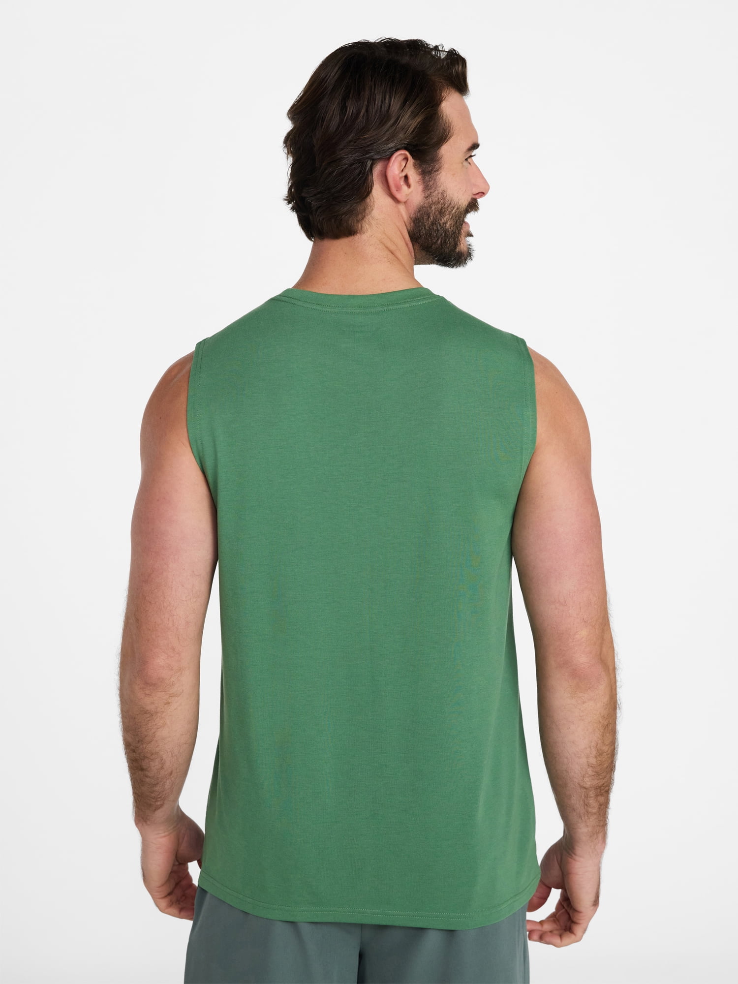 Athletic Works Men's and Men's Big & Tall Tri-Blend Muscle Tee, Sizes XS-4XLT