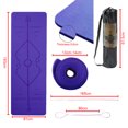 thumbnail image 2 of Pad de Yoga Position Line TFixol Morado, 2 of 8