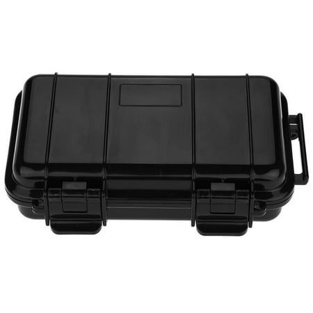 

1 X Waterproof Shockproof Airtight Outdoor Survival Tool Storage Case Box Black