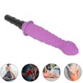thumbnail image 4 of Massager Head Attachments Deep Tissue Relaxation Waterproof Portable Silicone Muscle Massager Head Purple 0.5in, 4 of 5