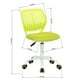 thumbnail image 3 of Silla de oficina Silla de estudio ajustable, Verde FurnitureR CARNATION, 3 of 7