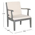 thumbnail image 5 of Safavieh Bradbury Outdoor Modern 4 Piece Living Set with Cushion, 5 of 8