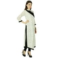 thumbnail image 2 of Phagun Floral Bollywood Kurta Women Ethnic Cotton Kurti Cotton Top Tunic Dress, 2 of 3