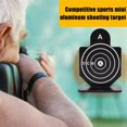 thumbnail image 1 of 4 Uds Mini tiro al blanco de aluminio deportes competitivos suministros de entrenamiento al aire libre Hugtrwg  Para estrenar, 1 of 7