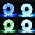 thumbnail image 3 of Luces para cubo de rueda de bicicleta recargables, 7 colores, 15 modos, luces LED para ciclismo, luces coloridas para radios de bicicleta para advertencia y decoración de seguridad, 3 of 8