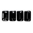 thumbnail image 6 of NINTE Door Handle Covers for 2004-2014 Ford F-150 Crew Cab without Passenger Key Hole 8 pcs, 6 of 6
