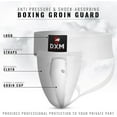 thumbnail image 3 of DXM SPORTS Mesh Groin Protector for Boxing, MMA, Fighting, Sports - Large, White, 3 of 8