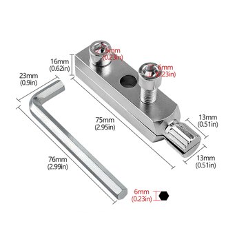 TMAX 1/8 Inch Solid Carbide Broken Taps Drill Extractor, Damaged Taps and Bolts Remover, Easy Out Stripped Bolt