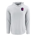 thumbnail image 2 of Men's-Cutter & Buck  Gray St. Louis City SC Coastline Epic Comfort Eco Long Sleeve Recycled Hooded Shirt, 2 of 3