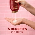 thumbnail image 4 of OGX Frizz-Free + Keratin Smoothing Oil Shampoo, 5 in 1, for Frizzy Hair, Shiny Hair, 4 of 8
