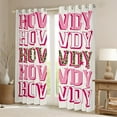 thumbnail image 2 of Cowgirl Western Living Room Curtains Hot Pink Curtains, Preppy Howdy Cheetah Leopard Print 30%-50% Blackout Curtains, Girly Trendy Decorations Curtains & Drapes 38''Wx54''L,Cowgirl Gifts, 2 of 6