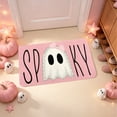 thumbnail image 7 of Aurorax Door Mats for Outside Entry Doorway,Non Slip Holiday Halloween Doormats for Outdoor,Pink Ghost Decor for Halloween Home, 7 of 7