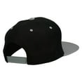 thumbnail image 4 of Queen Embroidered Two Tone Snapback Cap - Black Silver OSFM, 4 of 5