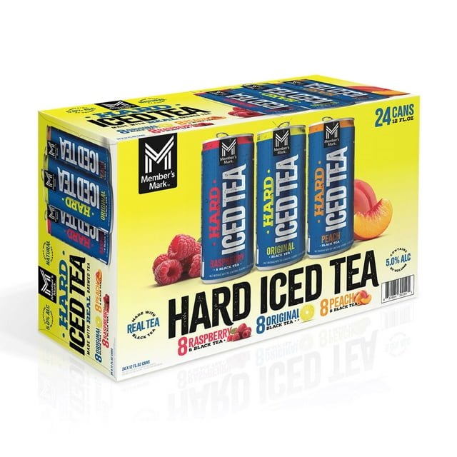 Member's Mark Hard Iced Tea, 12 fl. oz. can, 24 pk.