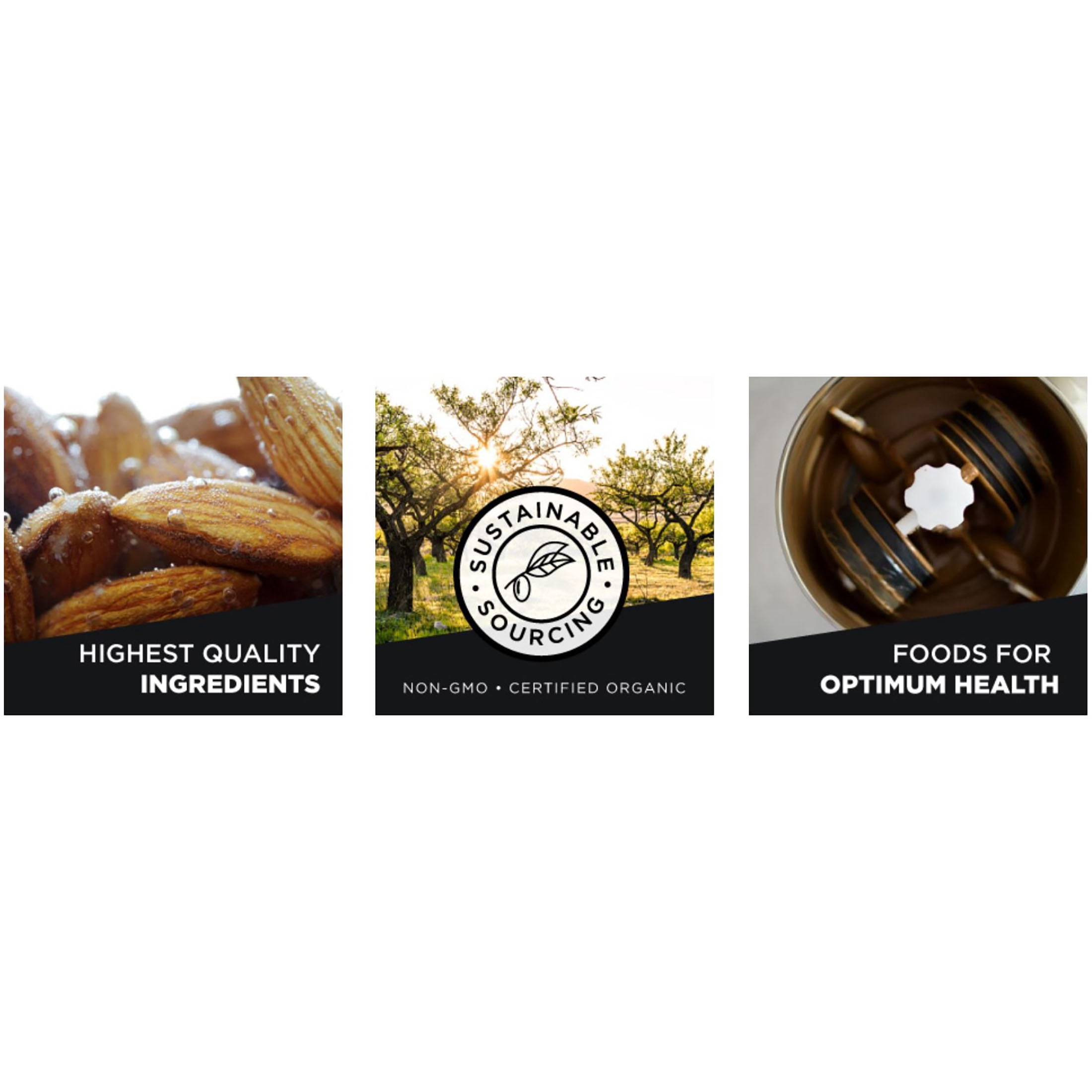 Terrasoul Superfoods Organic Raw Unpasteurized Almonds (Mylk Grade), 6 Lbs (2 Lbs 3-Pack)
