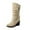 Beige, variant on Snow Boots for Women with Side Zipper,Mid-Calf Winter Boots with Fluff,Fleece,and Fur-Lined Casual Boots