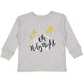 thumbnail image 3 of Inktastic Oh Holy Night Christmas Nativity with Yellow Stars Boys or Girls Long Sleeve Toddler T-Shirt, 3 of 5