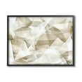 thumbnail image 2 of Neutral Abstract Folds White Beige Busy Shapes Abstract Painting Framed Art Print Wall Art, 2 of 5