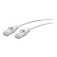 thumbnail image 1 of C2G 10ft (3m) Cat6a Snagless Unshielded (UTP) Slim Ethernet Network Patch Cable - White - Patch cable - RJ-45 (M) to RJ-45 (M) - 10 ft - 0.2 in - UTP - CAT 6a - molded, snagless - white, 1 of 2