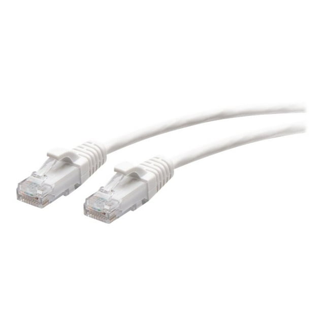 C2G 10ft (3m) Cat6a Snagless Unshielded (UTP) Slim Ethernet Network Patch Cable CAT 6a - White - Câble de Raccordement - RJ-45 (m) à RJ-45 (m) - 10 Pieds - 0.2 Po - UTP - - Moulé, Sans Accroc - Blanc