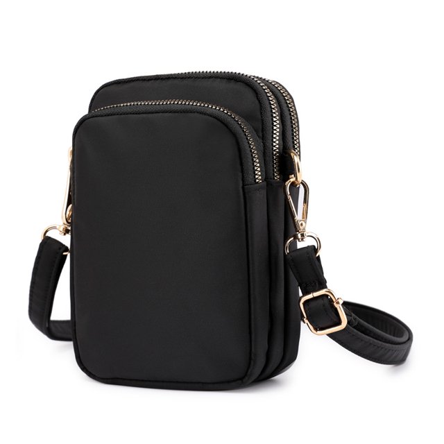 Bolsos de teléfono Mini bolso cruzado monedero pequeños bolsos compactos cartera de pasaporte bolsos de soporte de teléfono bolso de hombro para mujeres niñas oso de fresa Juguete