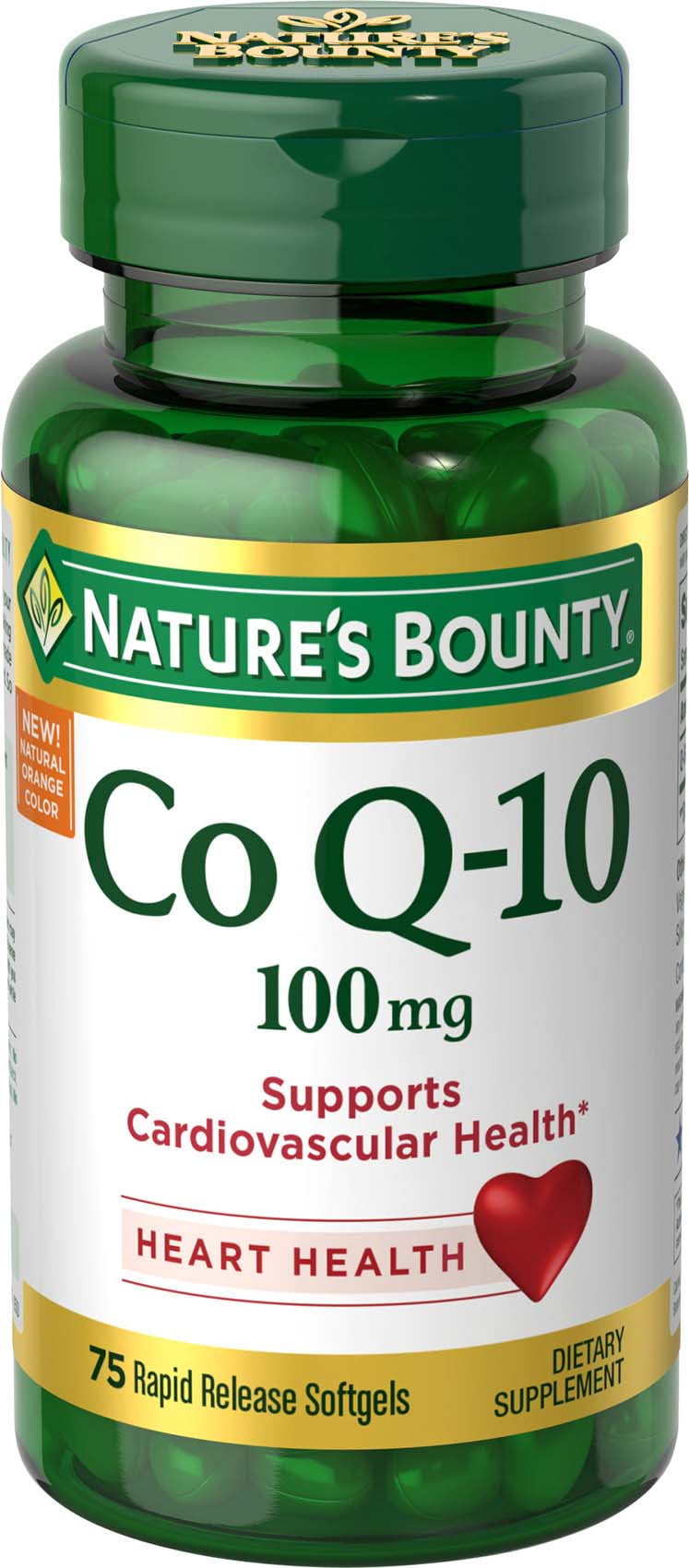 Nature's Bounty CoQ10 Softgels, 100 Mg, 75 Ct