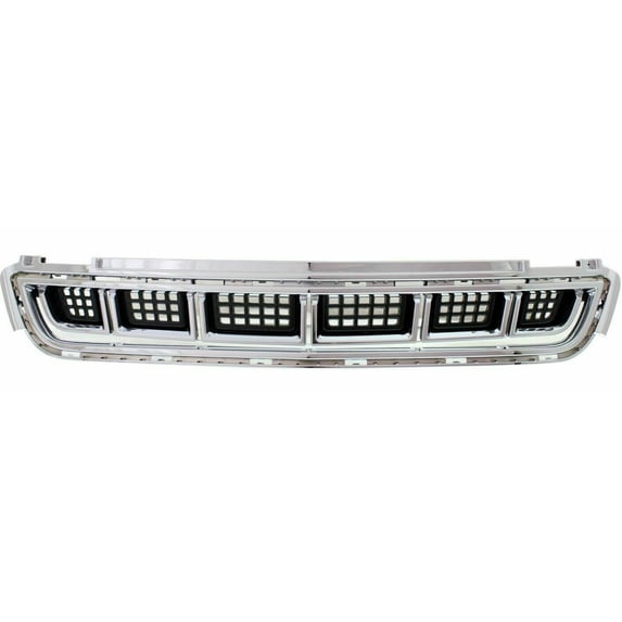 2013 2014 2015 2016 2017 Cadillac XTS Center, Base Model without Daytime Running Light Front Bumper Grille