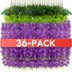 thumbnail image 1 of Flores colgantes artificiales Alotiki Wisteria, 1,1 m, 36 unidades, color morado, 1 of 7