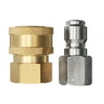 thumbnail image 3 of SENRISE Pressure Washer Quick Adapter Water Guns Hoses Pumps Connection Stainless/Brass 19 Choices, 3 of 7