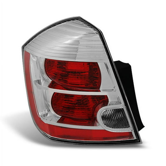 AKKON - For Nissan Sentra 2.0L Base | S | SL | SR Chrome Tail Light Brake Lamp Driver Left Side Replacement