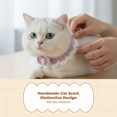 thumbnail image 3 of Abbraccia Bufanda tejida para gatos festivos, 3 of 6