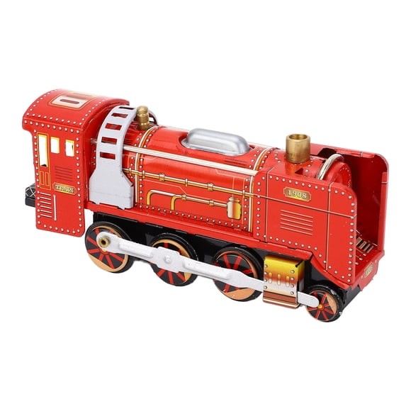 Juguete De Tren De Cuerda, Juguete De Hojalata De Cuerda Decorativo Vintage Para Cafetería