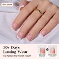 thumbnail image 3 of Kit de uñas de gel Beetles X Press Plus French rosa, 150 piezas, 3 of 8