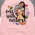 thumbnail image 3 of Disney - One With Nature  - Toddler & Youth Girls Raglan Graphic T-Shirt, 3 of 5