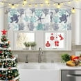 thumbnail image 6 of Kitchen Curtain Valance for Windows Nautical Theme Sea Turtle Coral 1 Panel, 54 x 18 Inch Rod Pocket Valance Window Treatments Short Curtains for Bathroom Bedroom, 6 of 6