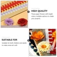 thumbnail image 5 of Pungan DIY quilling paper 60Pcs Colorful Paper Quilling Flower Strips for DIY Crafts,9.84"X1.38"X0.39", 5 of 10