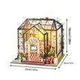 thumbnail image 3 of DIY Miniature Kit Flower Micro Home Assembly Model Ornamental For Collectors With 10ML Glue Accessory, 3 of 9