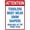 Warning Sign 1, variant on Attention Toddlers Must Wear Swim Diapers Retro Aluminum Tin Sign 8"x12" - Vintage Funny Wall Decor, Pool Rules Warning, Indoor Outdoor