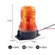 thumbnail image 3 of Luz estroboscópica de emergencia para techo de 12, 24 V, 48 V, 60, 80 V, 30 LED, luz intermitente para carretillas elevadoras, luz ámbar, azul y roja, 12-80 V, luz ámbar, 3 of 5