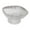 Transparent Silver, variant on yotijay Fruit Serving Bowl Drainer Round Kitchen Strainer Bowl for Table Centerpiece Black