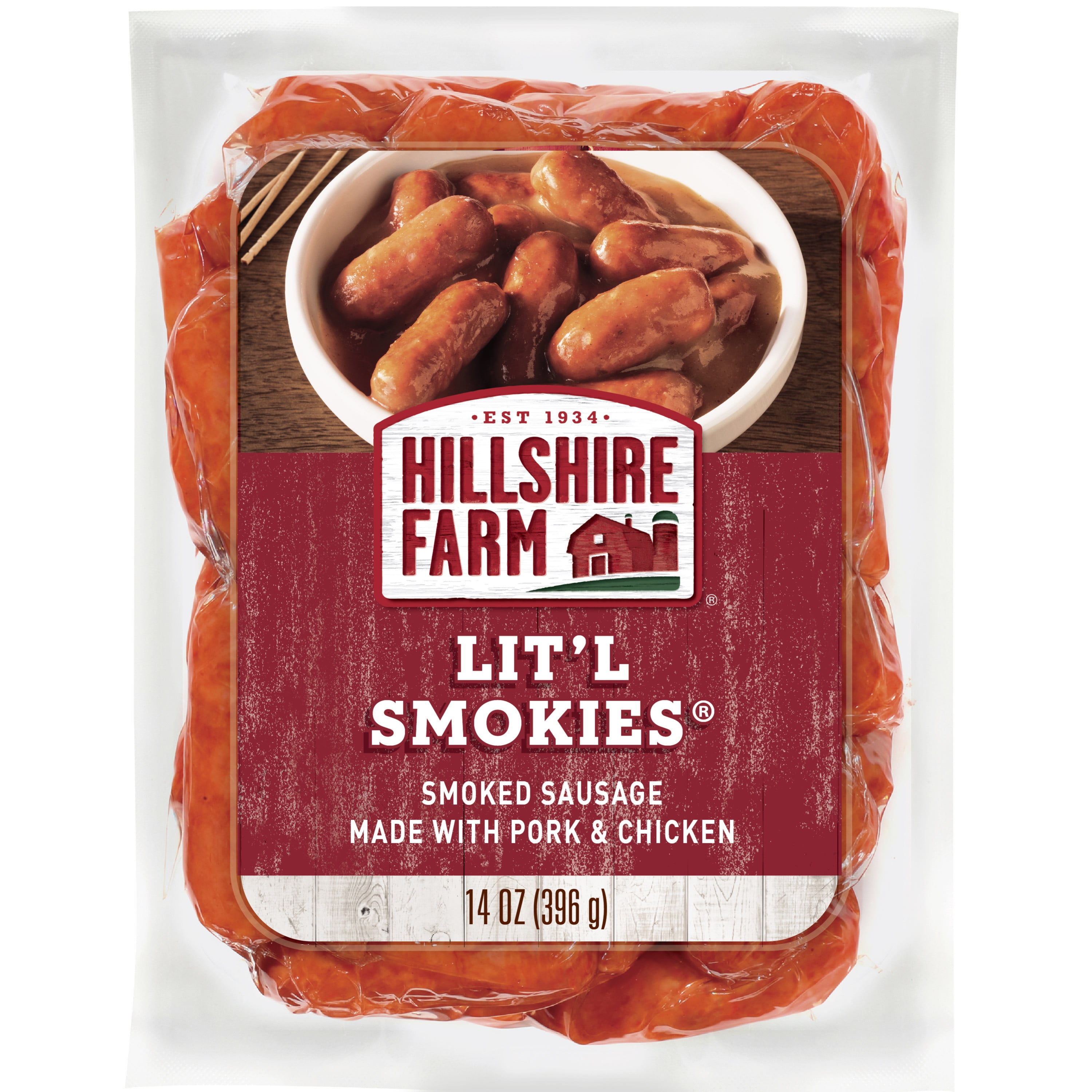 Hillshire Farm Lit'l Smokies Smoked Sausage, 14 oz