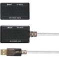 thumbnail image 2 of USB to RJ45 Extender Over Cat5 Cat5e Ethernet Cable Extension Adapter Set Connection up to 200ft, 2 of 7