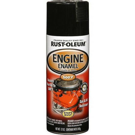 Rust-Oleum 248932 Automotive 12-Ounce 500 Degree Engine Enamel Spray Paint, Gloss (Best Engine Paint For Motorcycle)