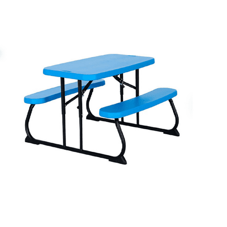 Lifetime 260377 Childrens Picnic Table - blue