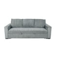 thumbnail image 6 of LiviNest Convertible Sofa Bed: 73 Inch Sleeper Sofa with Gray Corduroy Fabric - Modern Space Saving Furniture for Small Apartments & Home Office Use, 6 of 6