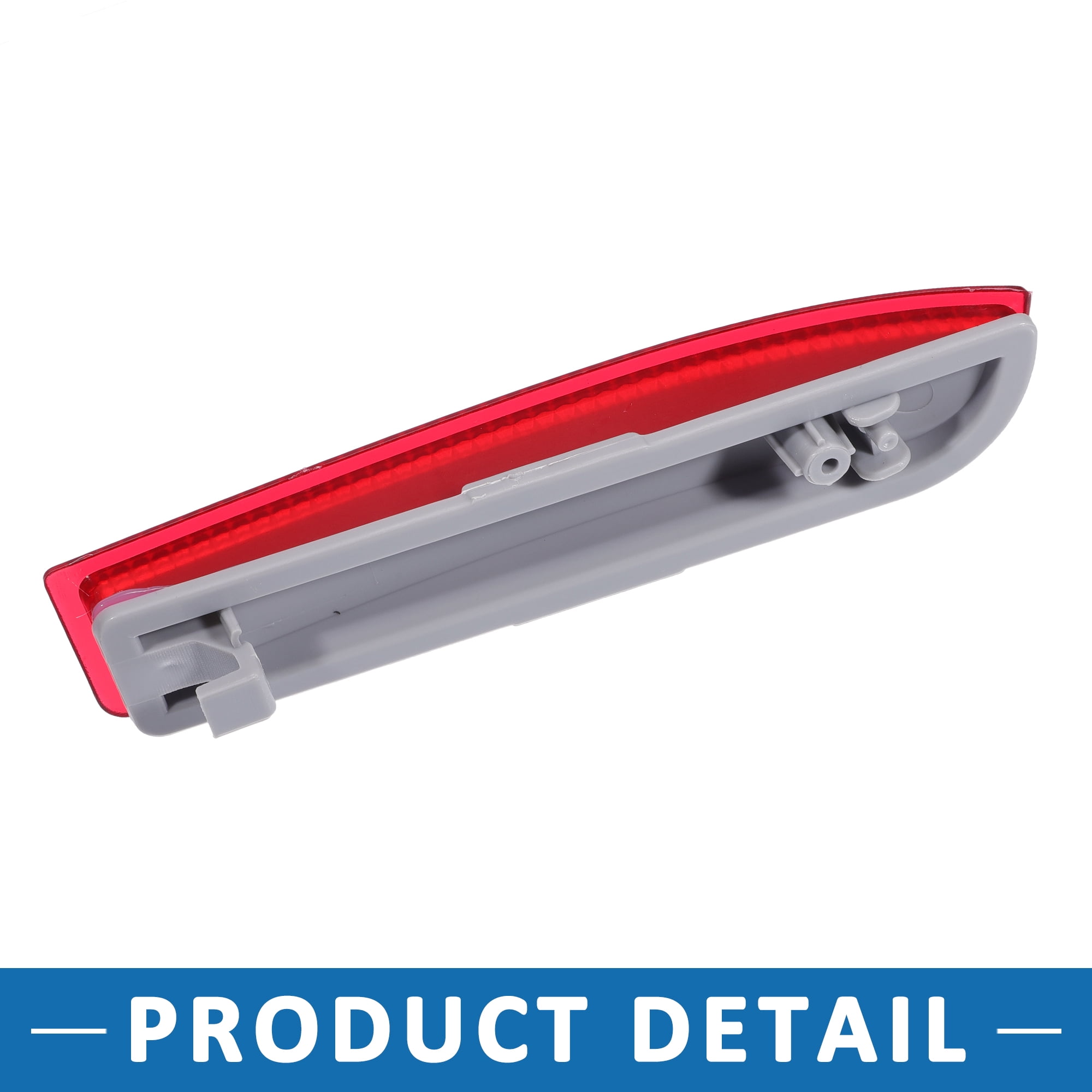 Unique Bargains Rear Left Bumper Reflector for Toyota RAV4 2006-2012 ABS Red