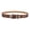Brown, variant on Women Snake Printed Faux Leather Skinny Pin Belt Dress Jeans Waistband
