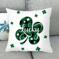 thumbnail image 4 of Funda de cojín Zulema Patricio 18' Verde Decoración del hogar Estilo6, 4 of 8