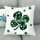 thumbnail image 3 of de almohada para el día de San Patricio, 18 x 18 pulgadas, decoración de San Patricio, funda de almohada, funda de cojín de alg Estilo6 Soledad funda de almohada a cuadros de búfalo, 3 of 7